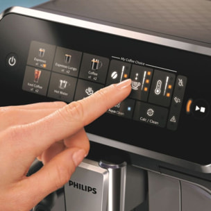 Expresso Broyeur PHILIPS EP3321/40 Noir Laqué série 3300