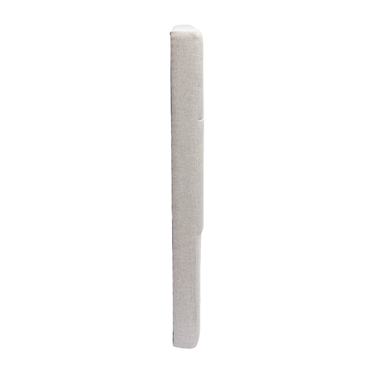Tête de lit en tissu beige crème L160 cm CLOVIS