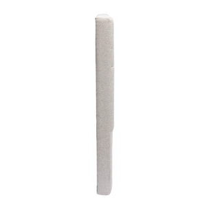 Tête de lit en tissu beige crème L160 cm CLOVIS