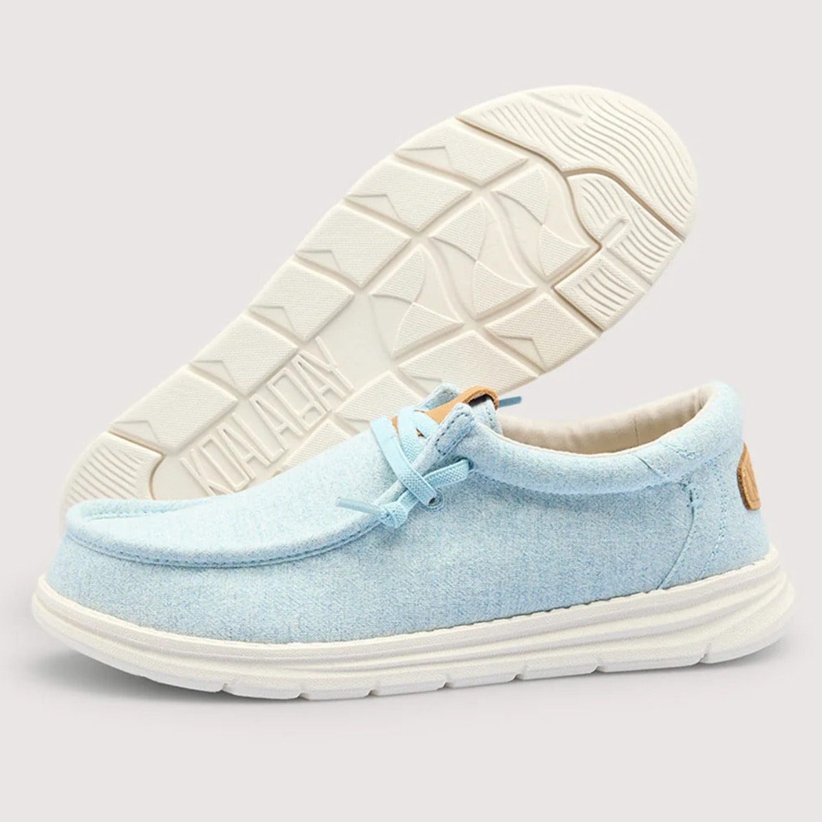 Mocasines Casual Azul Claro - Shia