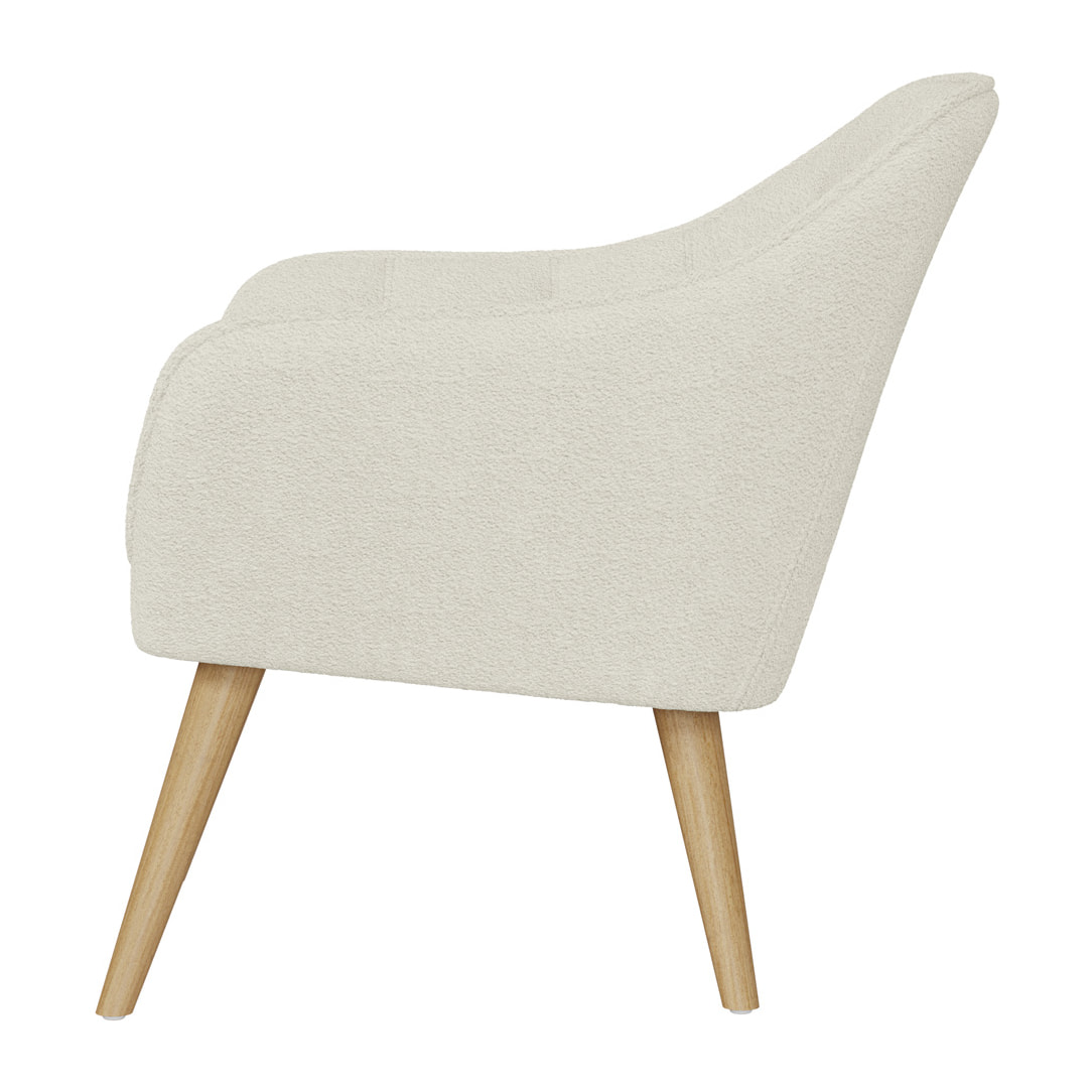 Fauteuil Simba blanc