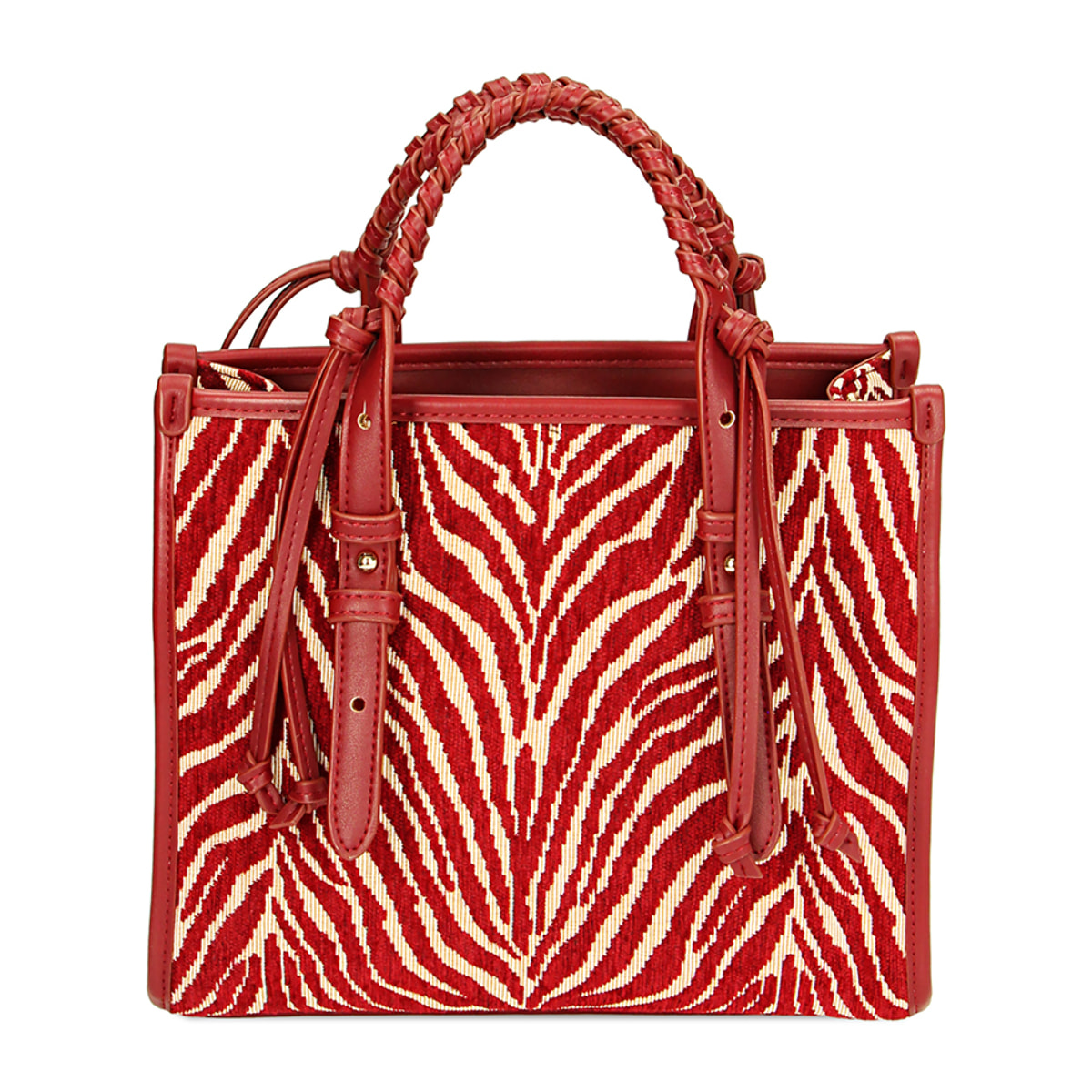 Borsa a mano zebrata