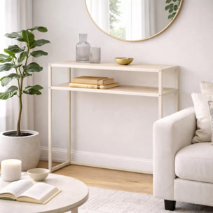 Console Loftie 80x30cm beige Kare Design