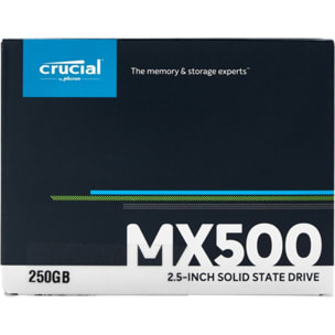 Disque dur SSD interne CRUCIAL 250Go MX500 SSD 2,5 SATA