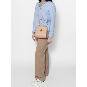 Borsa a mano da donna In Vera pelle Made in Italy 20x18x10 cm