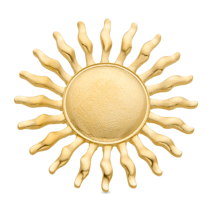 Broche Lux by Lux acabado en oro amarillo 18K