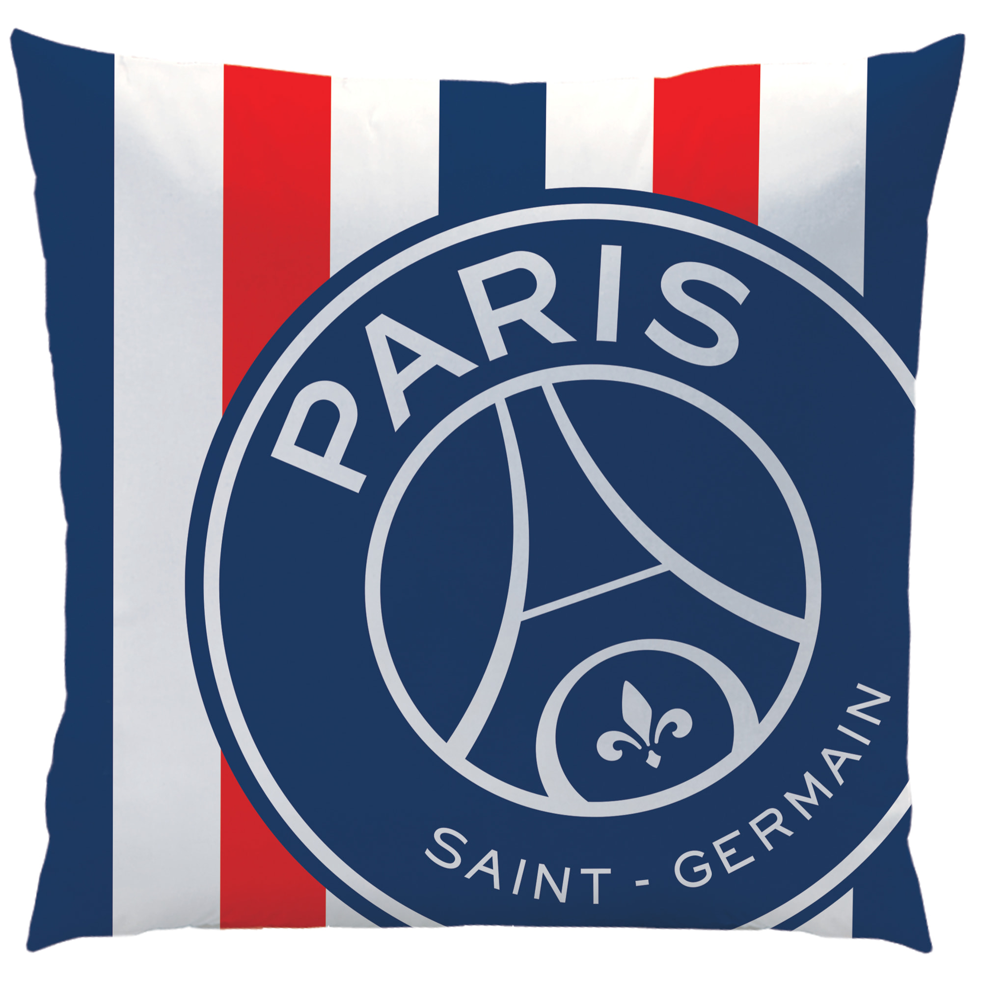 Ensemble Plaid classic et Coussin, PSG RAYURES