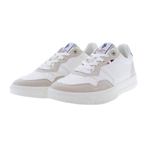 Sneakers U.S. Polo Assn. bianco-marrone