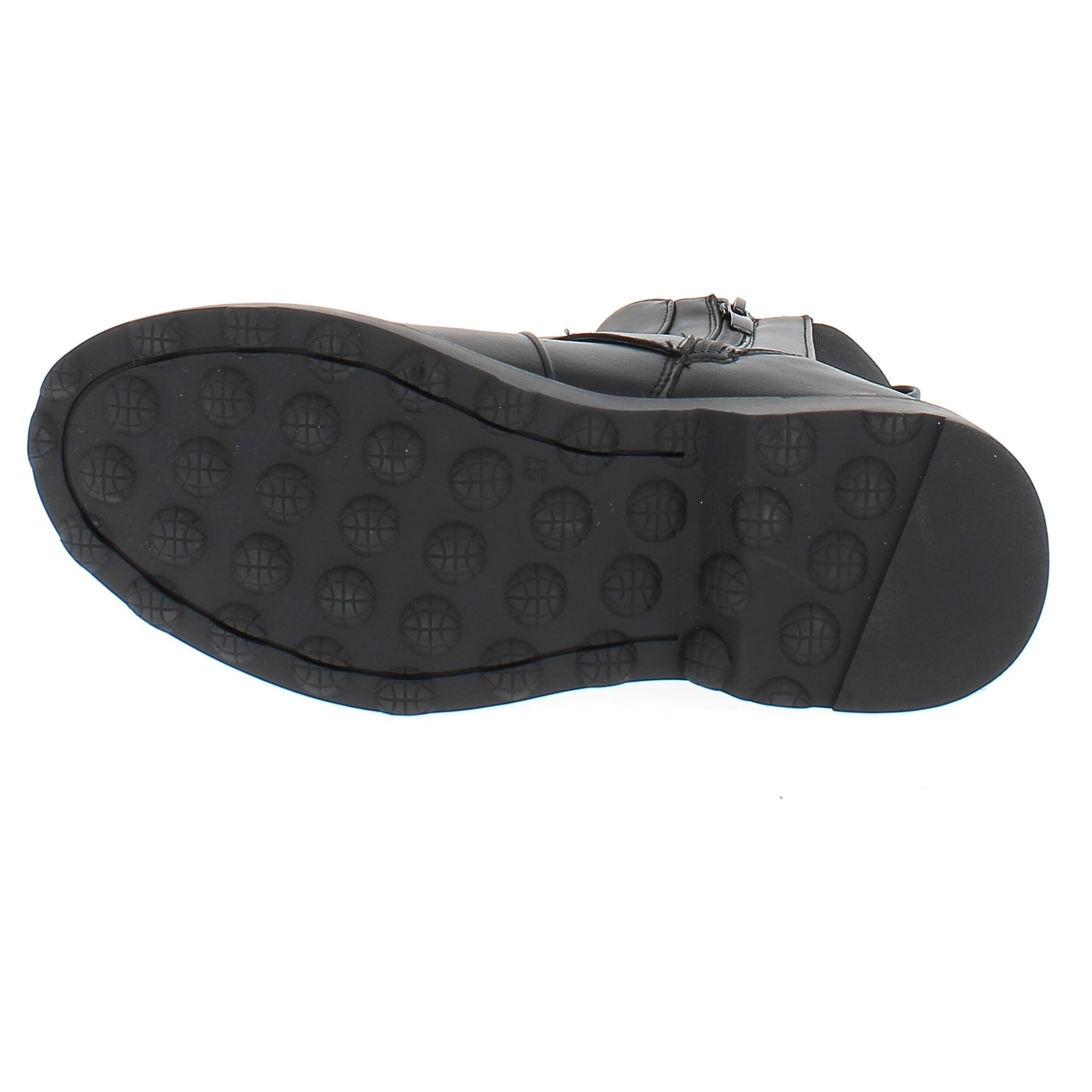 Armata di Mare Scarpe Donna Chelsea Boots con Decorazione Fibbia in Metallo AMD W52C60 Black