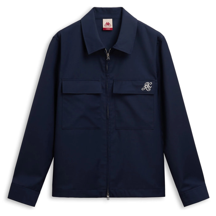 Kappa - Camisas de abrigo Hombre Azul - Robe Giovani Gridd