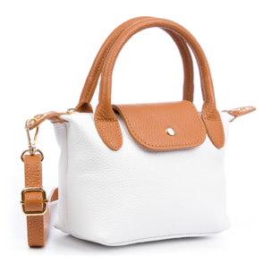Baucina Borsa a mano Donna. Pelle autentica Dollaro.