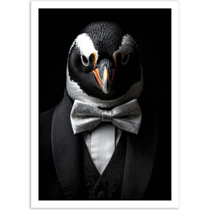 Affiche - Pinguin Wild Suits - Philippe Hugonnard