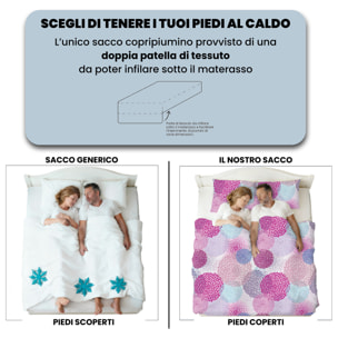 COPRIPIUMINO FANTASY, 100% Microfibra, No Stiro - SOFFIONI