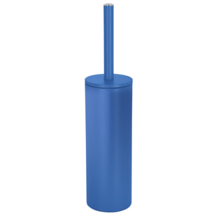 Set Poubelle à  pédale 5L & Brosse Wc AKIRA Bleu roi mat Spirella