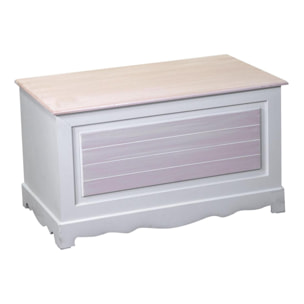 Cassapanca Norimberga in legno rettangolare cm80x45h45