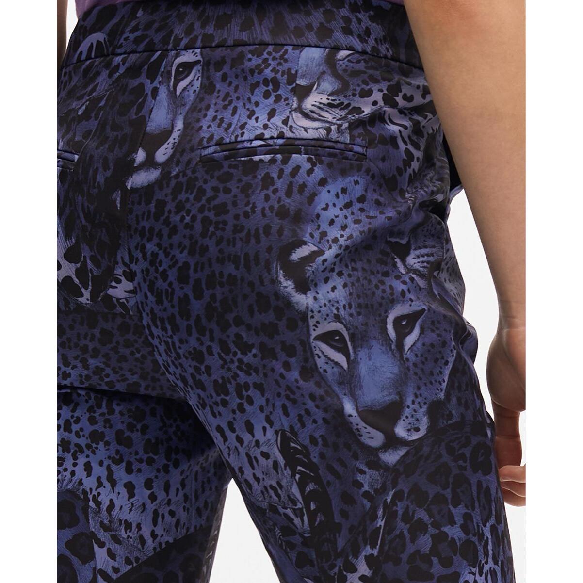 Pantaloni da completo animalier