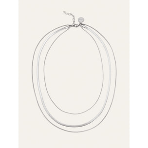 Collana Maat in Acciaio