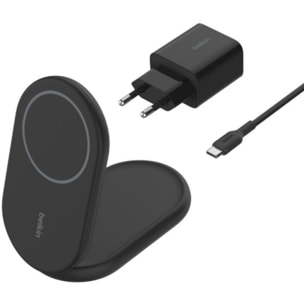 Chargeur induction BELKIN induction 15W 2en1 noir