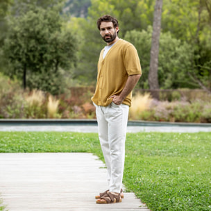 Sandalias N5799 NOBUCK BROWN / BALANCE color Brown