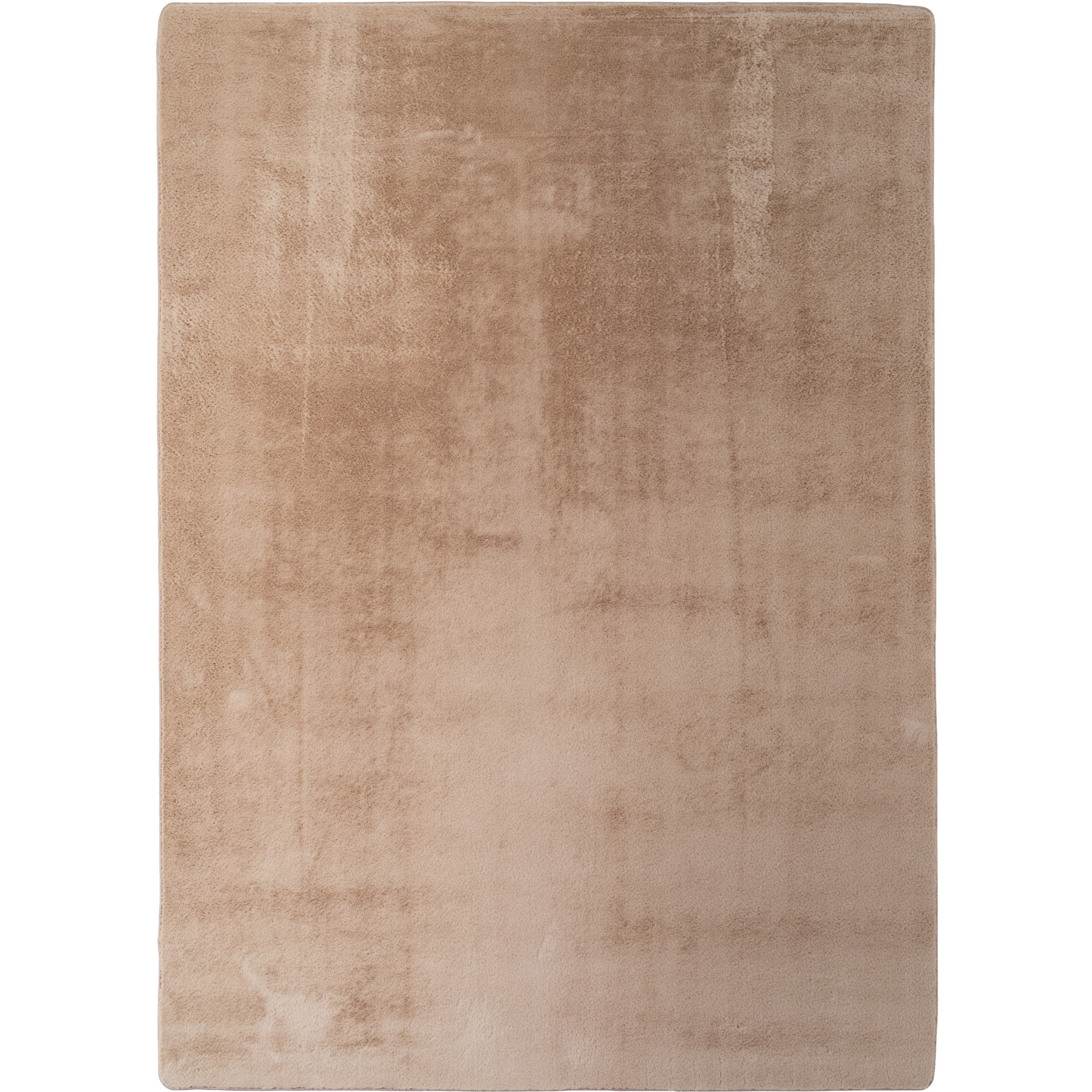 ALBA - Tapis doux beige à poils courts