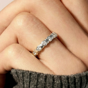 Anillo Navi acabado plata