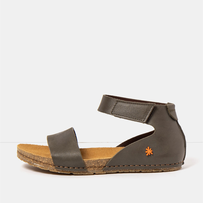 Sandalias 0382 ROMA KAKI/ CRETA color Kaki