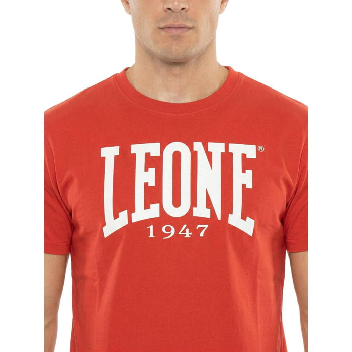 Camiseta de manga corta para hombre con logotipo grande