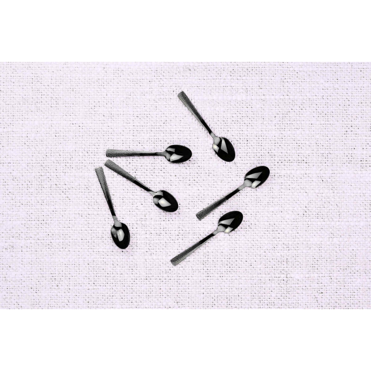 Coffret 6 petites cuillères FINN - Black