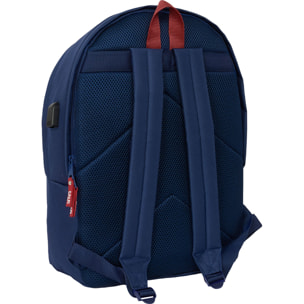 Mochila doble para portatil 15,6"+usb el pulpo