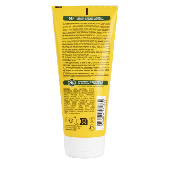 Crème Corps Nourrissante - Au Monoï de Tahiti AO