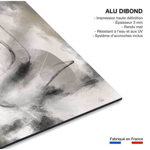 Tableau contemporain eclats de forme Tableau alu Dibond