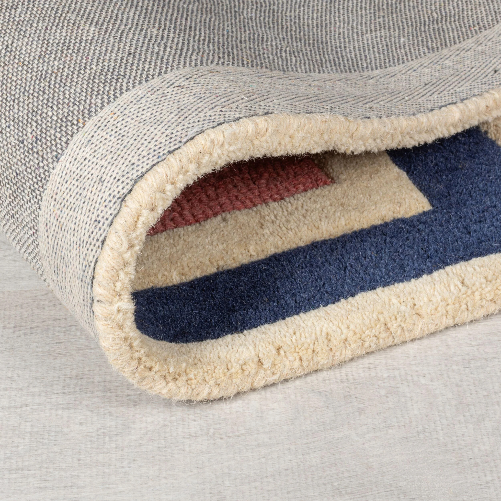 Tapis en laine BLOCKS RETRO