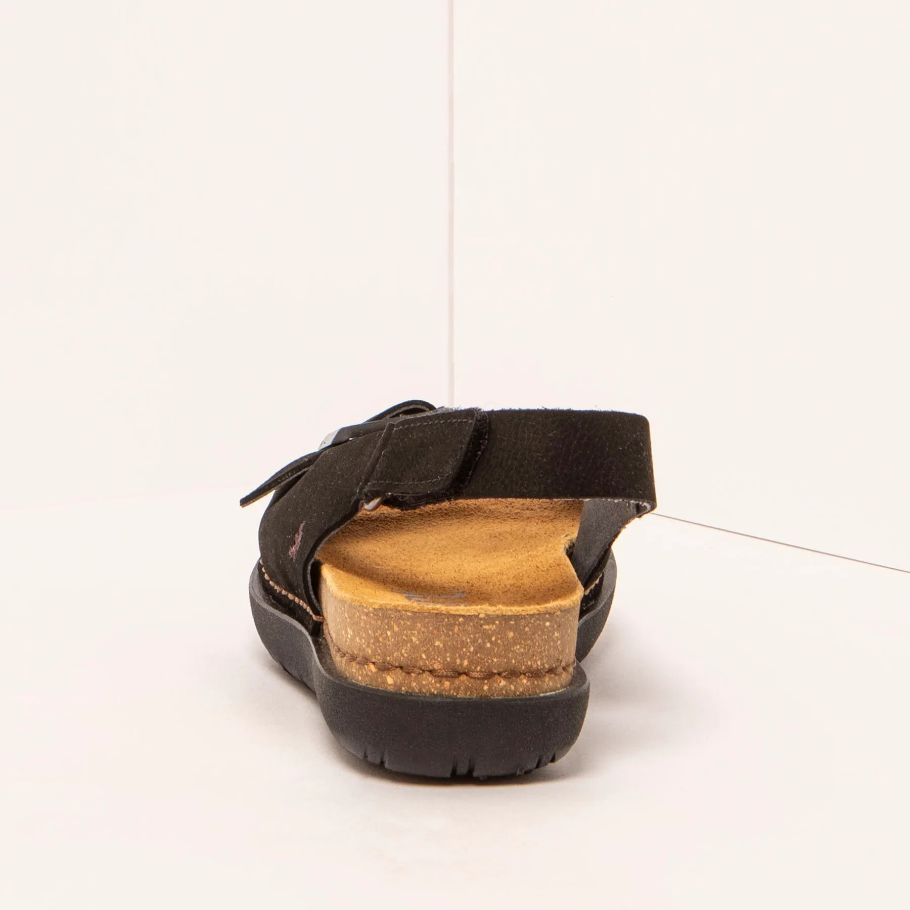 Sandalias 1719 NOBUCK BLACK /RHODES color Black