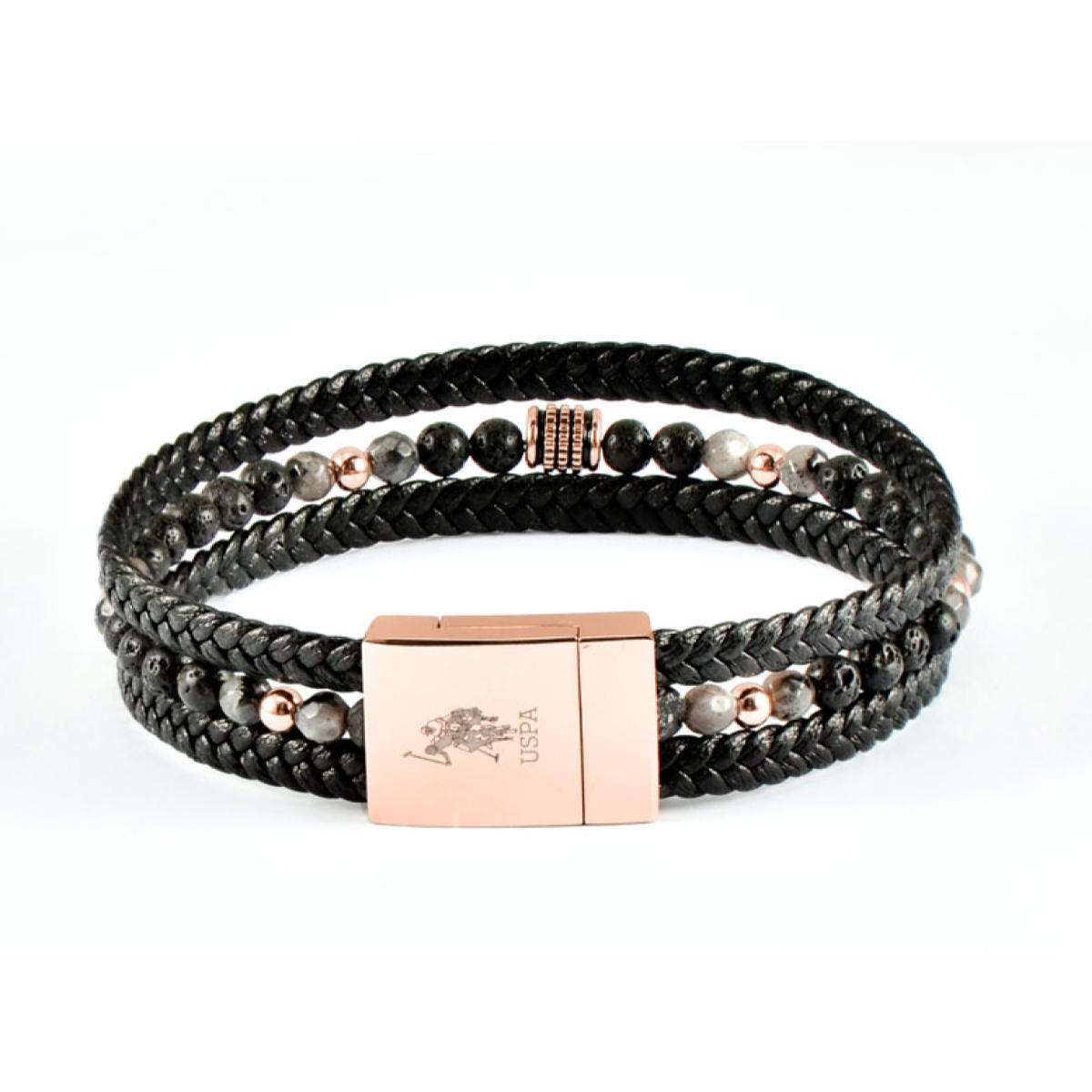 Bracciale U.S. Polo Assn. In pelle