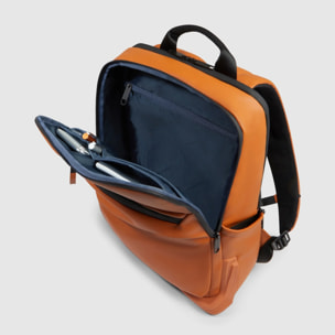 Piquadro Zaino per computer e iPad® con cinghia pettorale, porta bottiglia e RFID