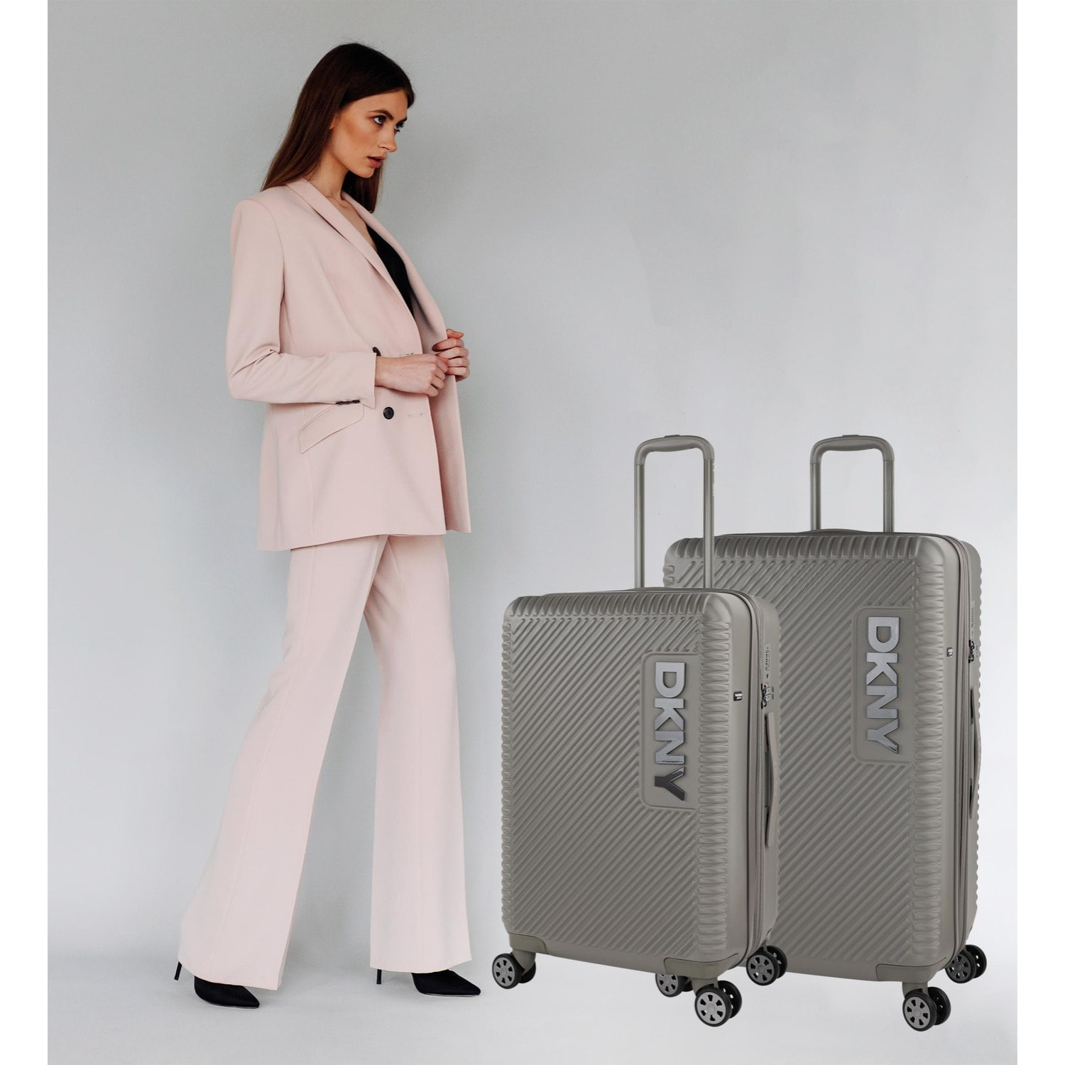 Juego De Maletas Pc Dkny Dkny-3105 Metro Kaki