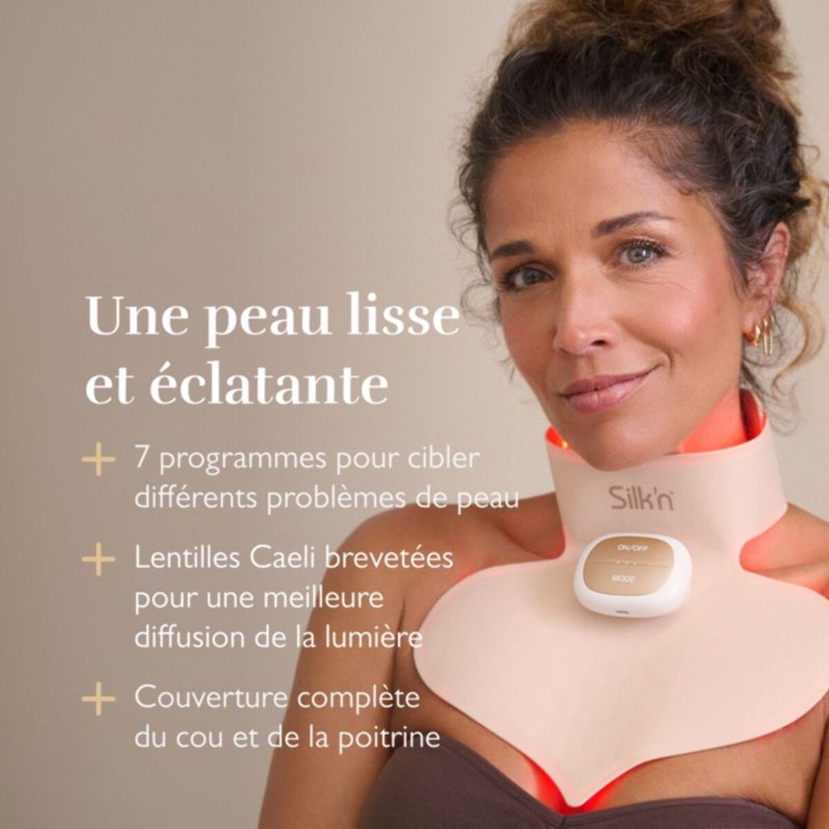 Masque LED SILK'N ChestMask Pro CLMP1PE1001