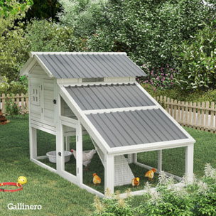 12x Paneles para Tejado de Acero Galvanizado, Chapas Perfiladas de Techo 7m², para Caseta de Herramientas, Cobertizo, Garaje, Exterior, 129x45cm, Gris Claro