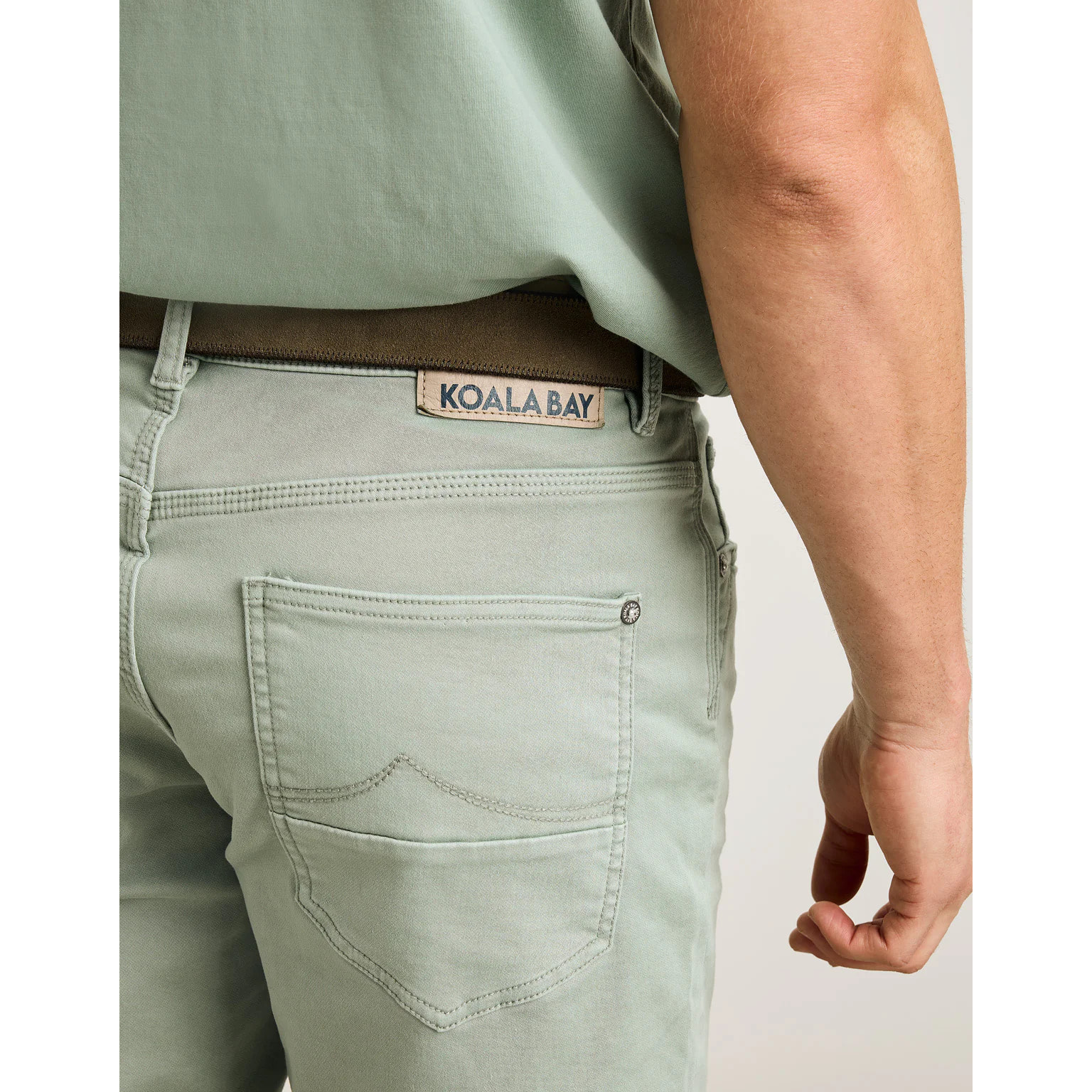 Bermuda Denim Menta - Palm Beach