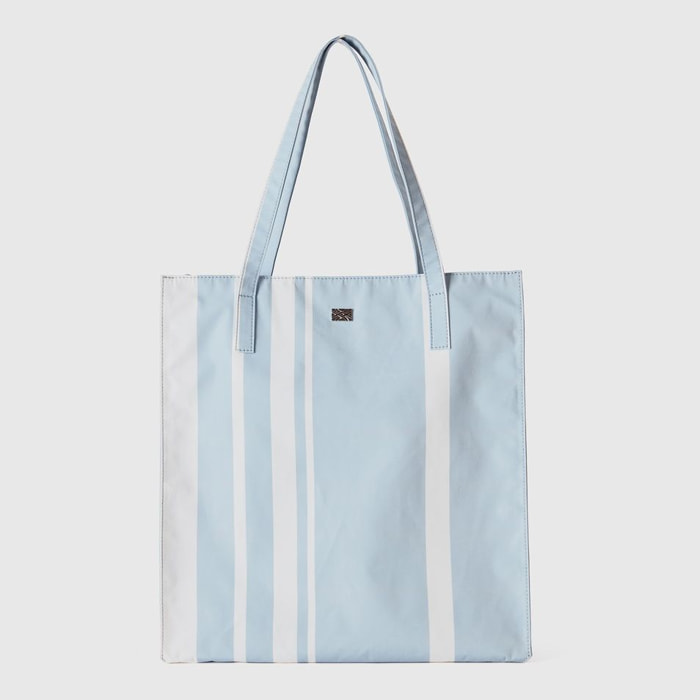 Bolso de hombro - azul pálido