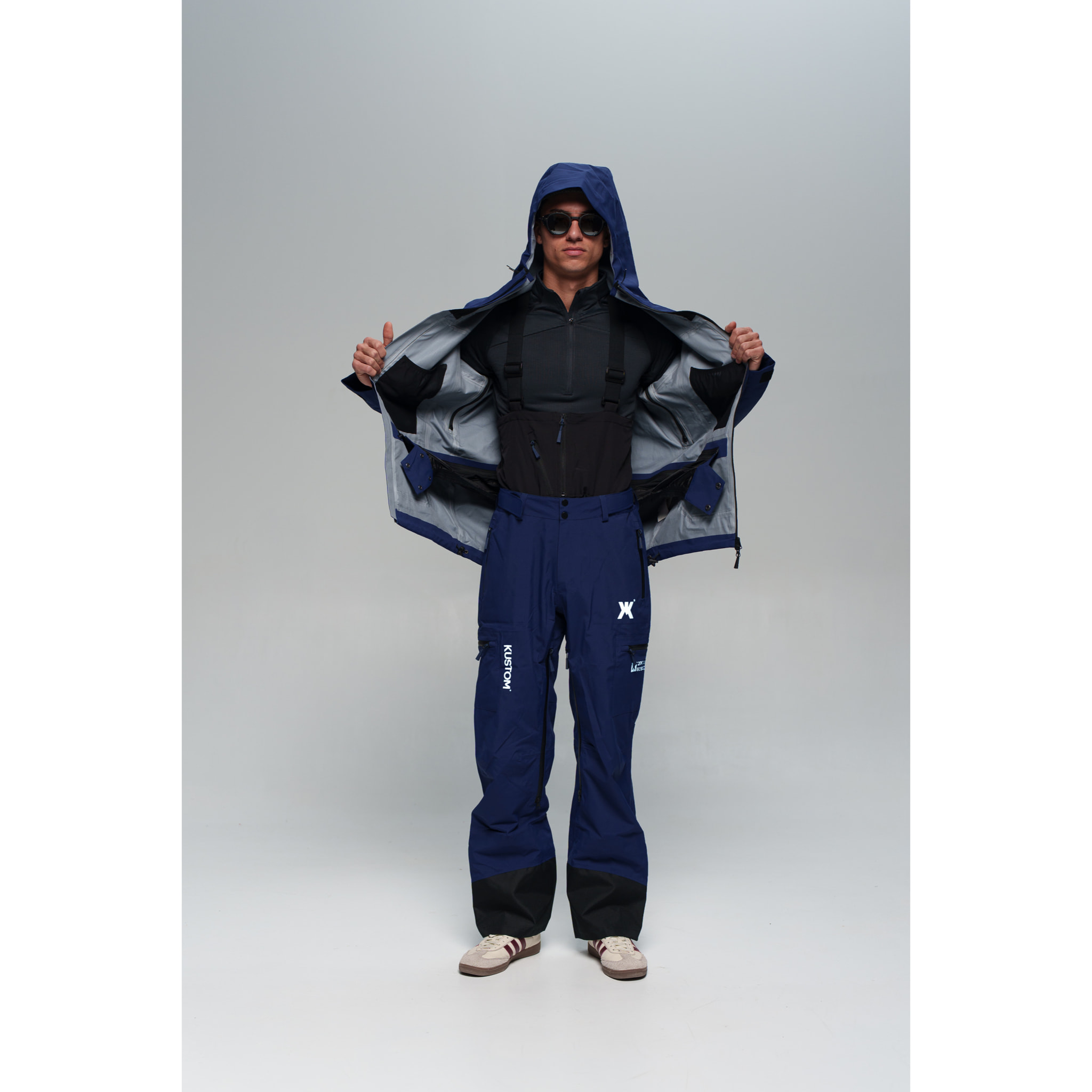 Maglietta termica AXIS KUSTOM blu navy UOMO