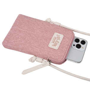 Minibolso Para Móvil Lois Kelly Rosa