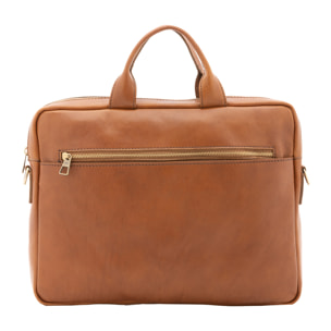 Borsa a mano  unisex In Vera pelle Made in Italy 37x27x6 cm