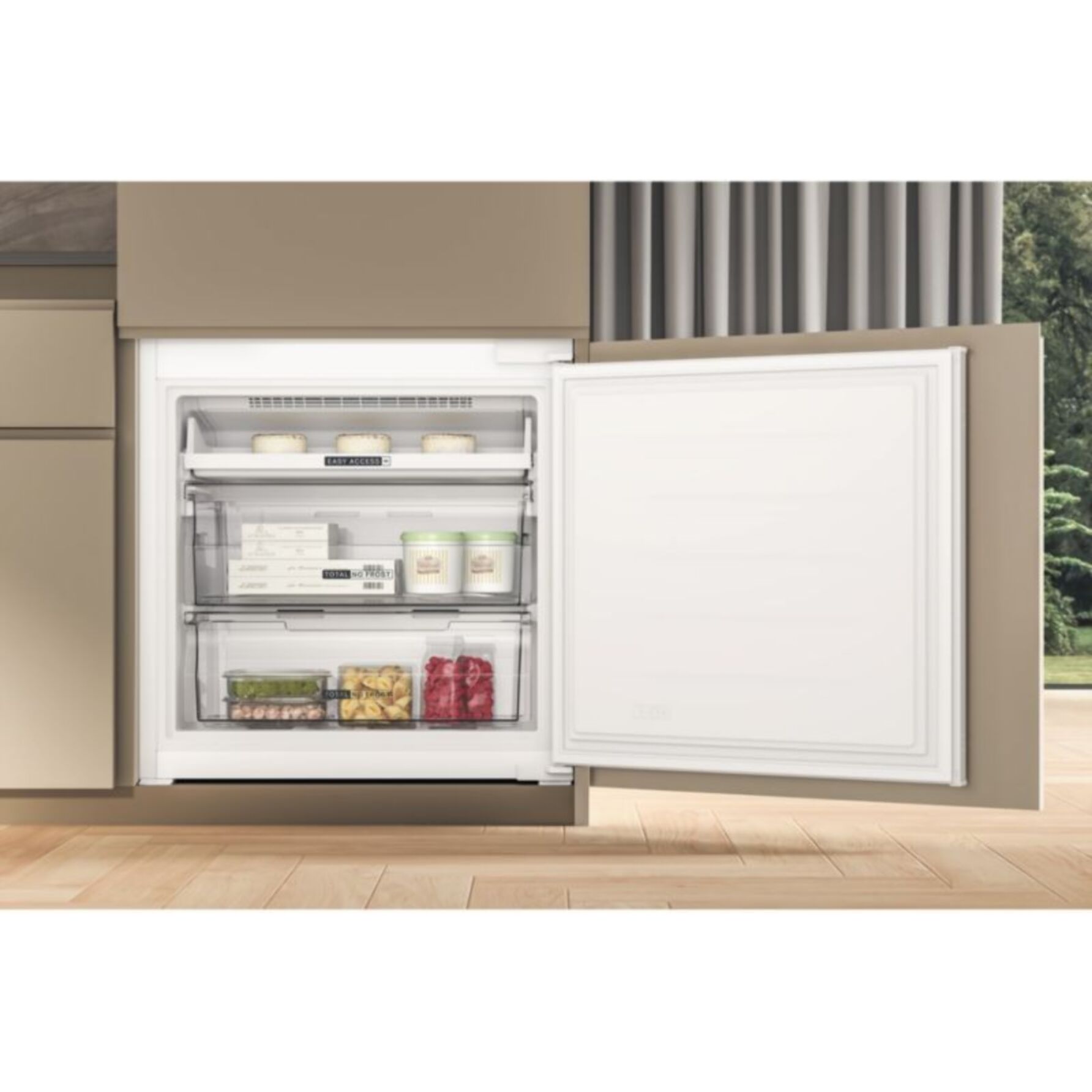 Réfrigérateur combiné encastrable WHIRLPOOL WHSP70T121 Supreme Silence 70cm