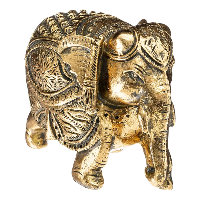 Éléphant Chana H.11cm résine