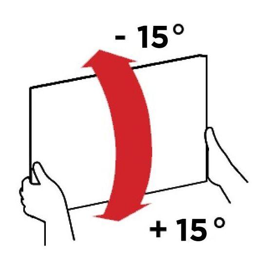 Support mural TV MELICONI inclinable GS T400 - TV 40-65p