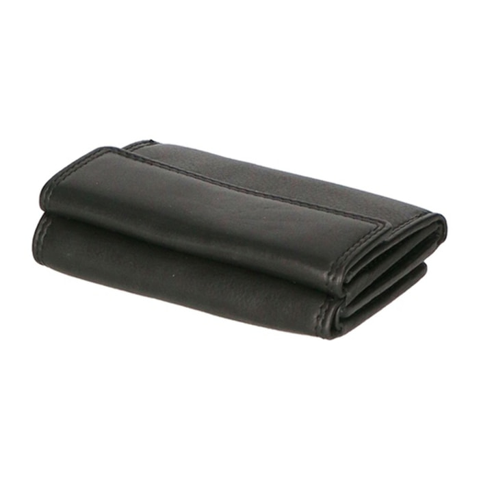 Portafoglio da uomo in vera pelle - Modello False - RFID - 12.0 x 9.0 x 3.5 cm