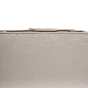 Galette de chaise carrée Taupe