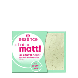 All About Matt! - Papier Matifiant x50
