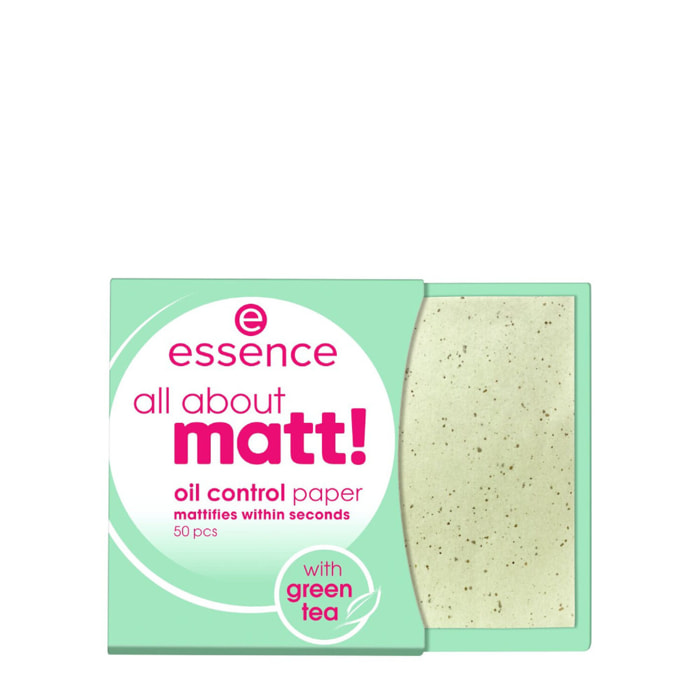 All About Matt! - Papier Matifiant x50